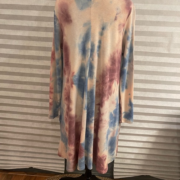 Tie-dye Dress w/pockets A516DR - A517DR - Picture 6 of 6